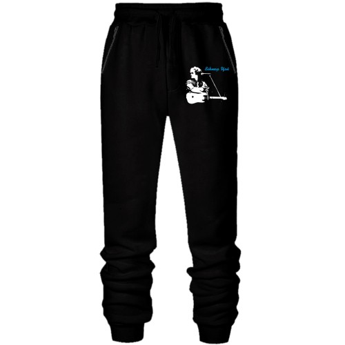 Штани з футера без начісу Віктор Цой