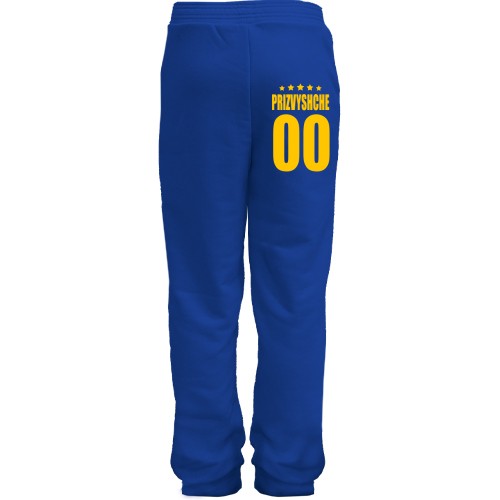 Дитячі штани прізвище і номер з зірками