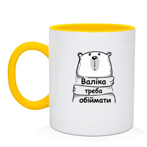 Чашка з написом 