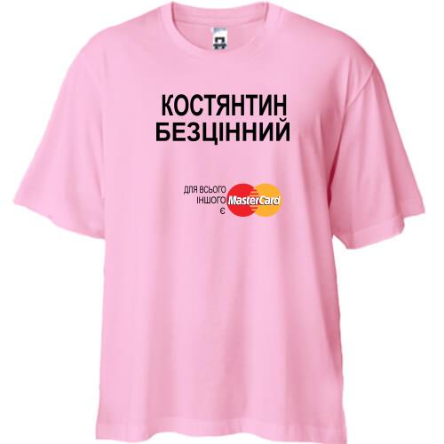 Футболка oversize з написом 