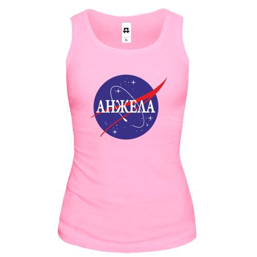 Жіноча майка Анжела (NASA Style)
