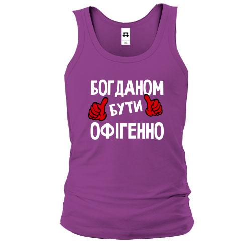 Чоловіча майка з написом 