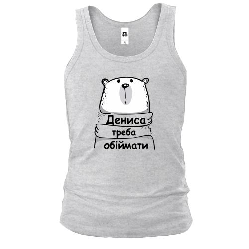 Чоловіча майка з написом 