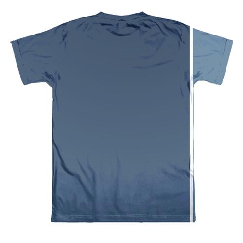 3D футболка з руками і дротиками (вид ззаду)