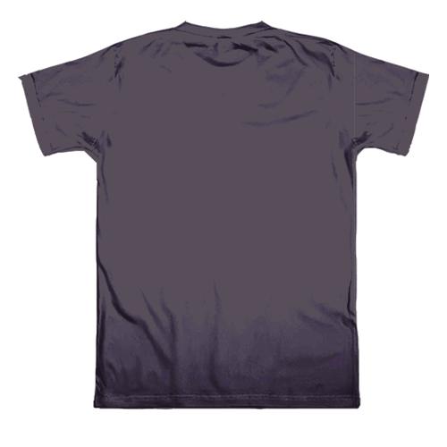 3D футболка с ночным деревом (вид сзади)