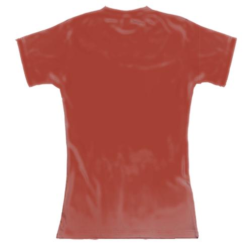 Жіноча 3D футболка Beer festival (вид ззаду)