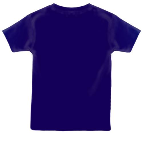 Дитяча 3D футболка ПСИХОЛОГ (вид ззаду)