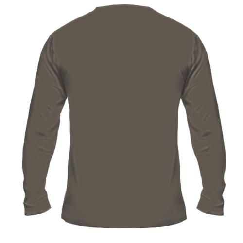 Чоловічий 3D лонгслів Penguin (вид ззаду)