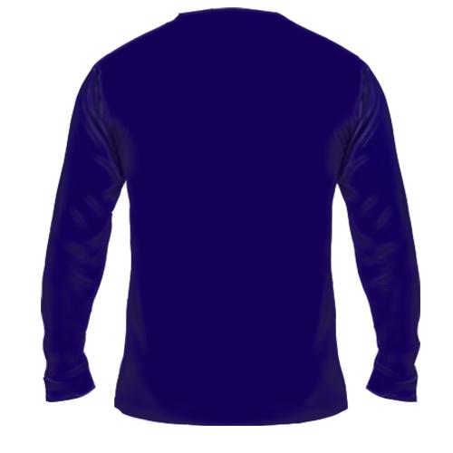 Мужской 3D лонгслив ДРАМАТУРГ (вид сзади)