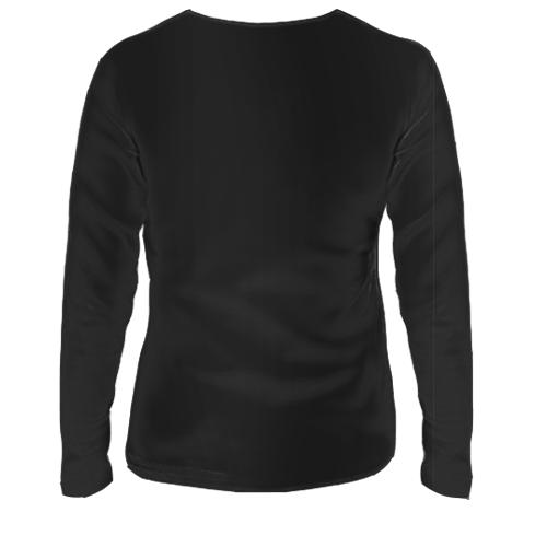 Женский 3D лонгслив String (вид сзади)