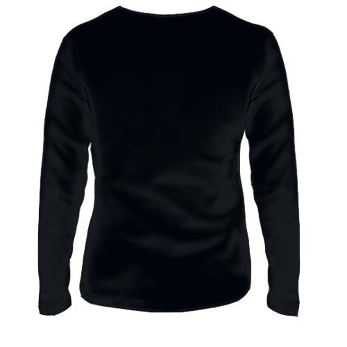 Жіночий 3D лонгслів Tiger Basketball player (вид ззаду)