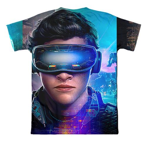 3D футболка Ready Player One (вид сзади)