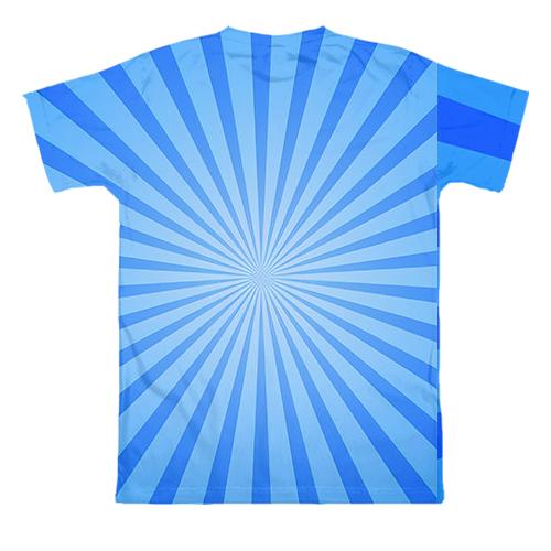 3D футболка Fortnite Girl (вид сзади)