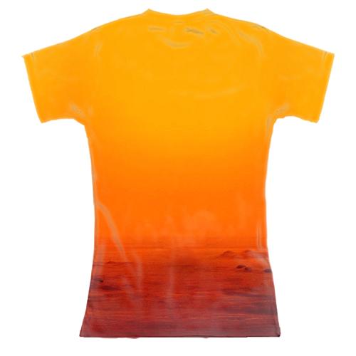 Жіноча 3D футболка Blade Runner (вид ззаду)