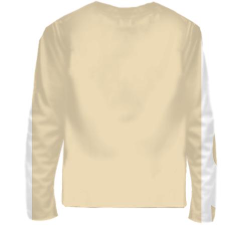 Дитячий 3D лонгслів Guitar Rock (вид ззаду)