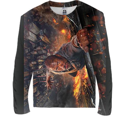 Детский 3D лонгслив Rampage Davis (вид спереди)