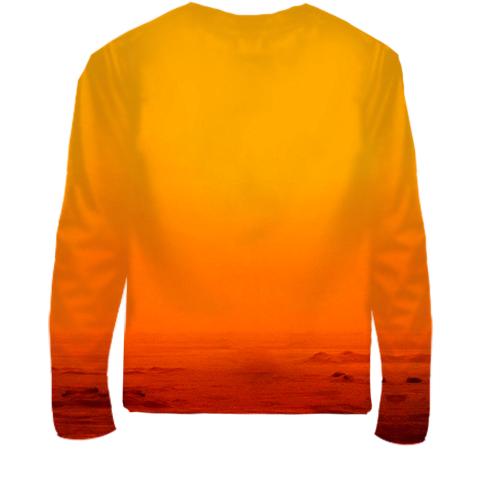 Детский 3D лонгслив Blade Runner (вид сзади)