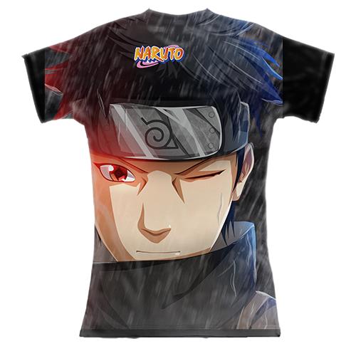 Женская 3D футболка Naruto character 4 (вид сзади)