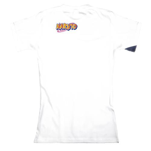 Женская 3D футболка Naruto characters 37 (вид сзади)