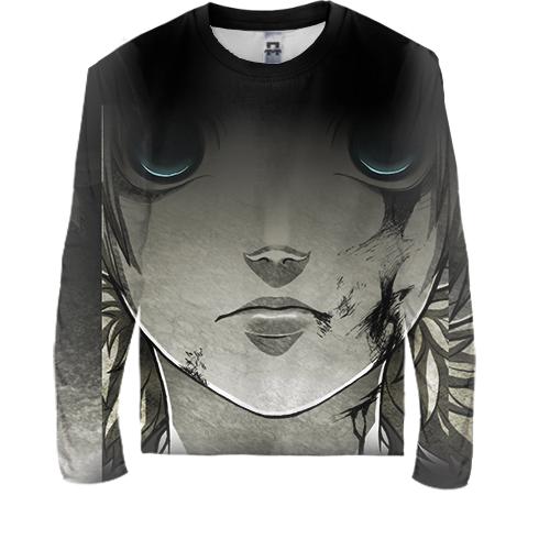 Детский 3D лонгслив Naruto character 6 (вид спереди)