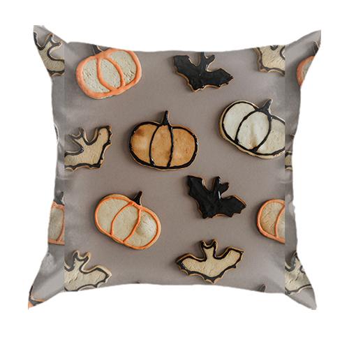 3D подушка Halloween pattern 1.. (вид спереди)
