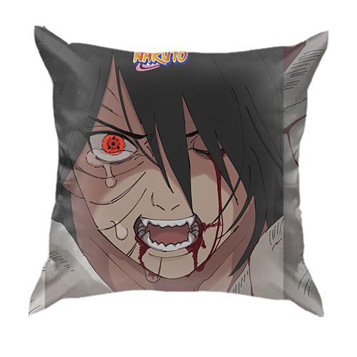3D подушка Sasuke Uchiha (вид сзади)