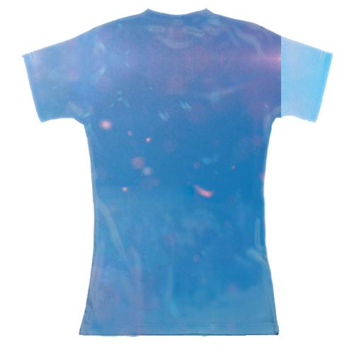 Женская 3D футболка Battlefield V Game (вид сзади)