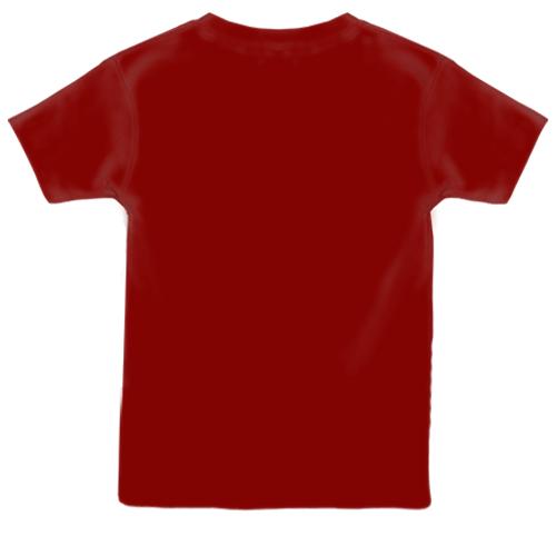 Дитяча 3D футболка Hitman Absolution (вид ззаду)