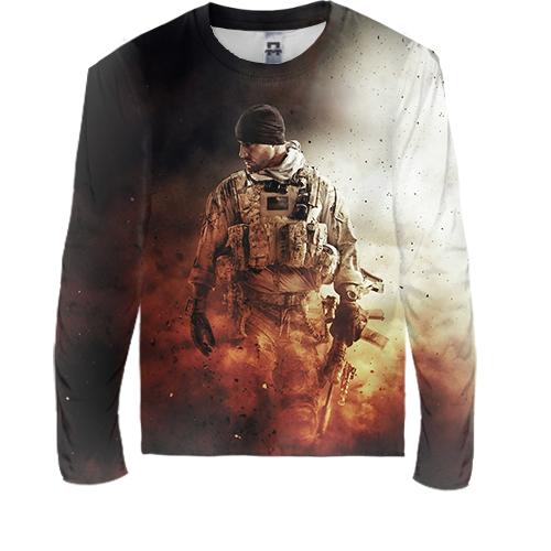 Дитячий 3D лонгслів Medal Of Honor - Warfighter (вид спереду)