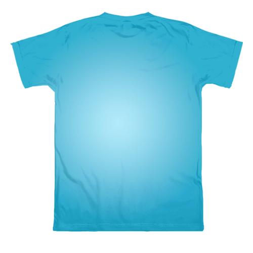 3D футболка Українка (вид ззаду)