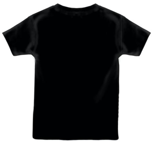 Детская 3D футболка "Punisher" (вид сзади)