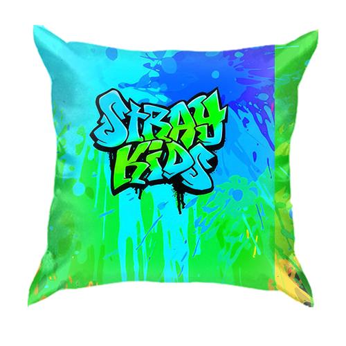 3D подушка "Stray Kids" (вид ззаду)