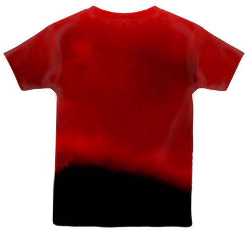 Детская 3D футболка Гон Фрикс - Hunter x Hunter (вид сзади)