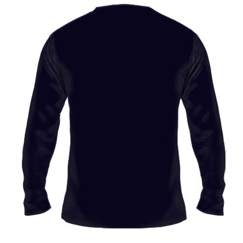 Чоловічий 3D лонгслів Міраджейн - Хвіст Феї (вид ззаду)