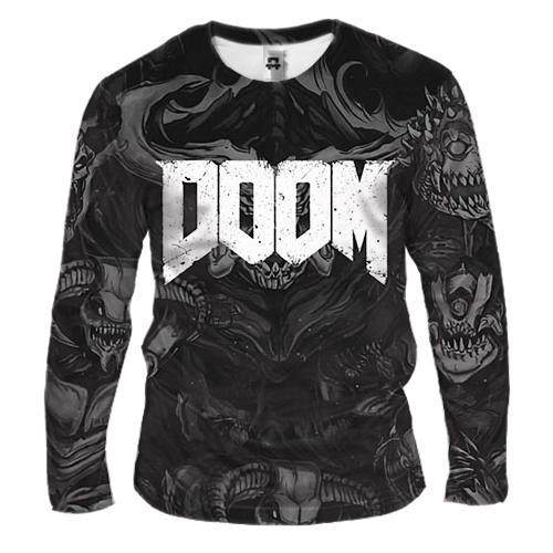 Чоловічий 3D лонгслів Doom (вид спереду)