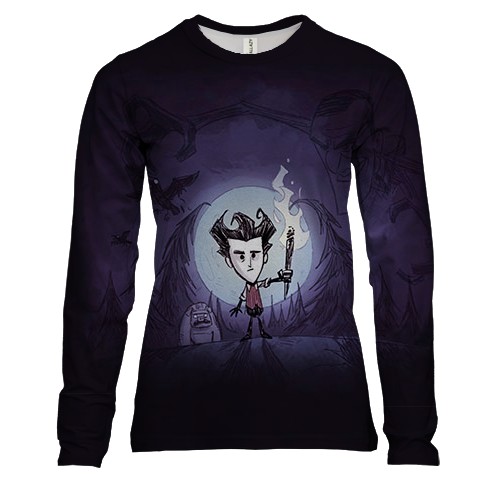 Женский 3D лонгслив Don