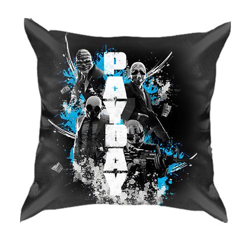 3D подушка Pay Day (вид сзади)