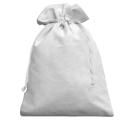 3D Подарочный мешочек Зеницу под сакурой - Demon Slayer (вид сзади)