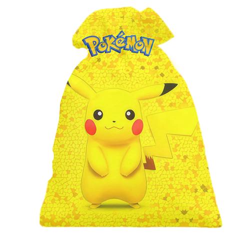 Подарочный мешочек "Pokemon Go" (вид сзади)