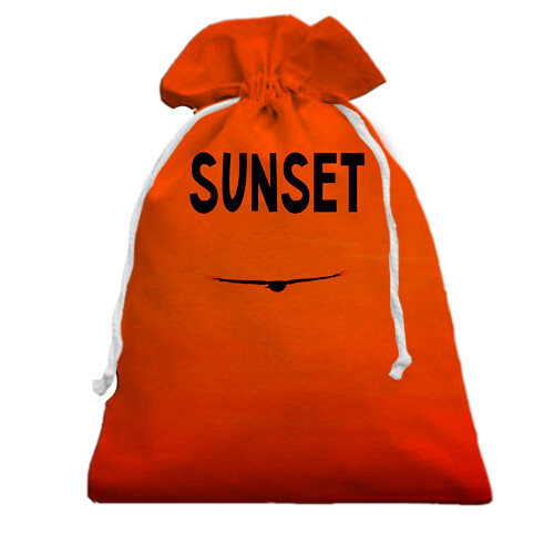 Подарунковий мішечок Sunset (вид спереду)