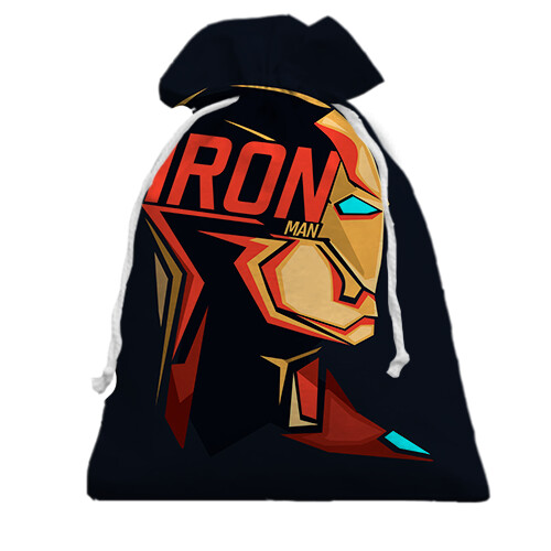 Подарочный мешочек IRONman (вид спереди)
