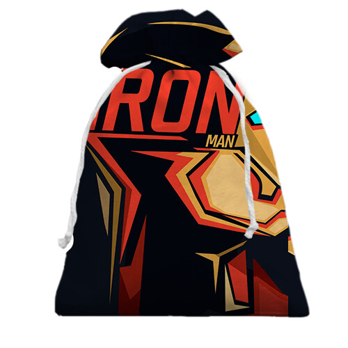 Подарочный мешочек IRONman (вид сзади)