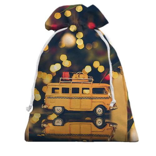 Подарунковий мішечок Christmas toy 4 (вид спереду)