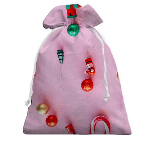 Подарунковий мішечок Christmas candy (вид ззаду)