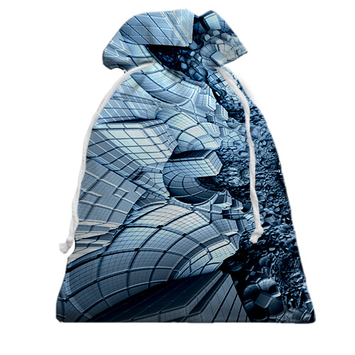 Подарочный мешочек Abstraction. 13 (вид спереди)