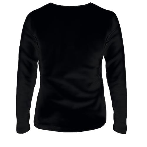 Женский 3D лонгслив Lethal Company (вид сзади)