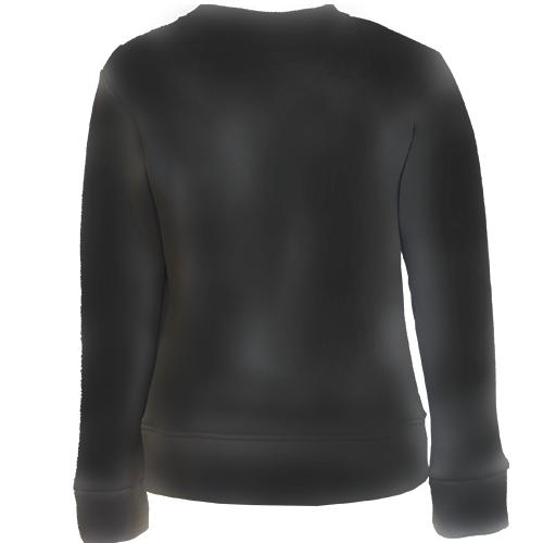 Детский 3D свитшот Сфинкс со всевидящим оком (вид сзади)