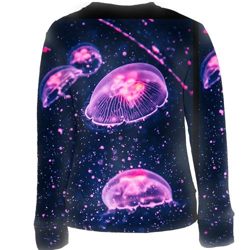 Детский 3D свитшот Медузы 7 (вид сзади)