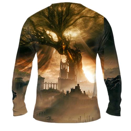 Мужской 3D лонгслив Elden Ring - Shadow of the Erdtree (вид сзади)