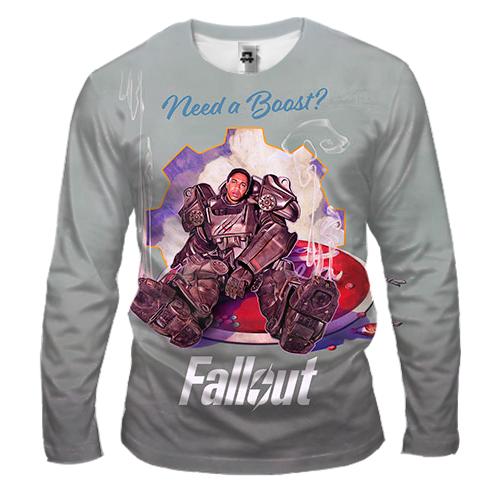 Мужской 3D лонгслив Fallout Series - Maximus (вид спереди)